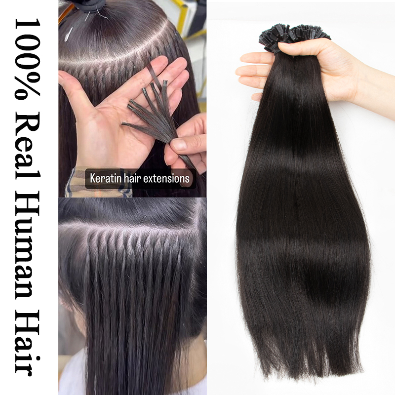 VADES K Tip Hair Extensions Hu - đánh giá và giá Nail Art Ombre