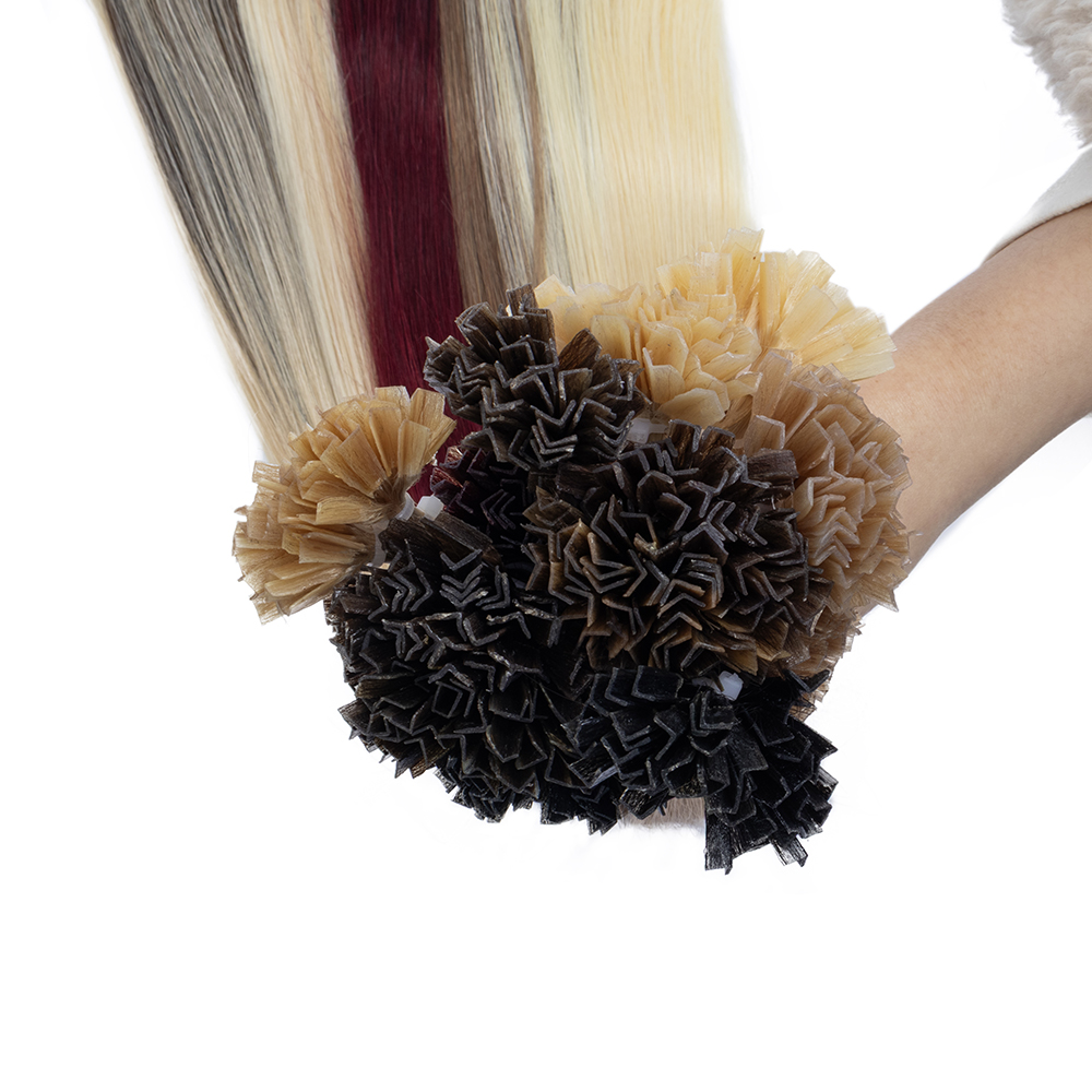 VADES K Tip Hair Extensions Hu - đánh giá và giá Nail Art Ombre