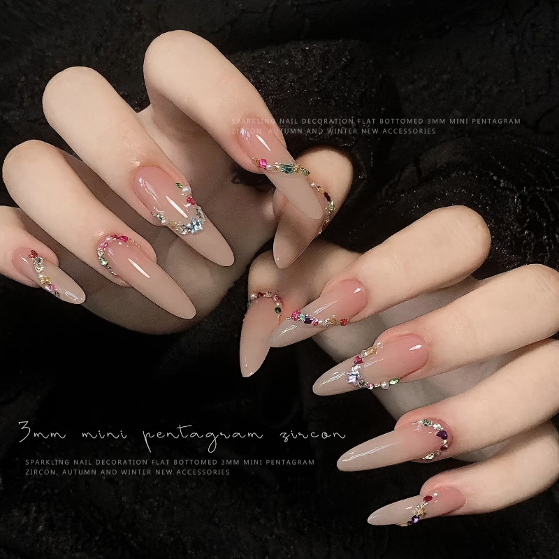 30pcs Mini Five Pointed Star Z - đánh giá và giá Nail Art Valentines Day