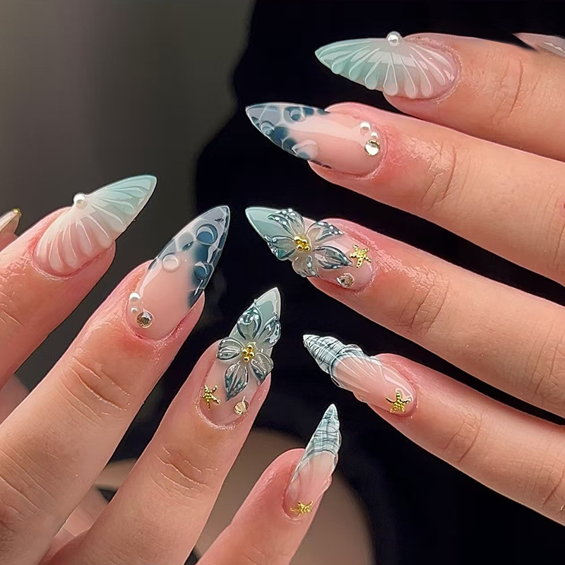 24pcs Wearable Press on Nails  - đánh giá và giá Nail Art Press On
