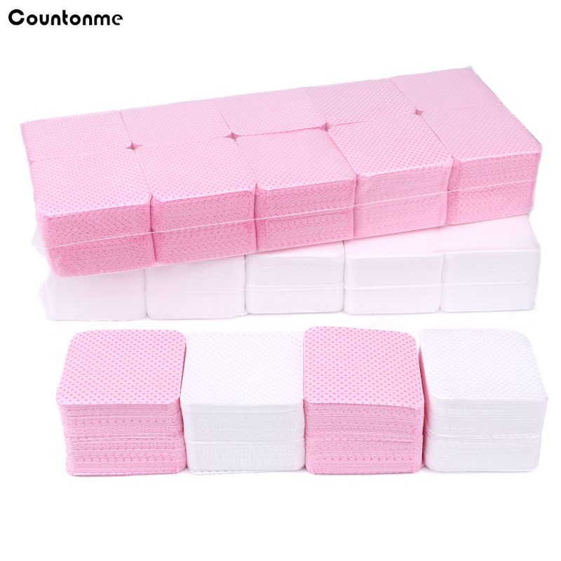 1000Pcs Cotton Nail Polish Rem - đánh giá và giá Nail Art Pink