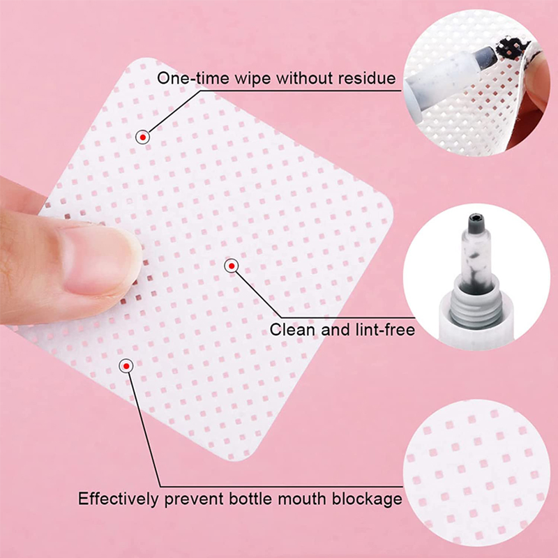 1000Pcs Cotton Nail Polish Rem - đánh giá và giá Nail Art Pink