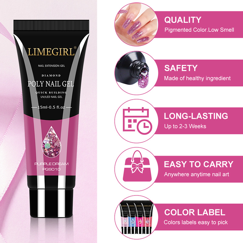 15ml Nail Gel Kit For Quick Ex - đánh giá và giá Nail Art Ombre