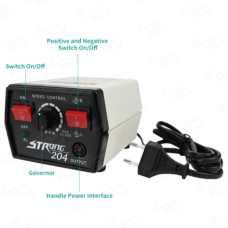 65W STRONG 204 Electric Micro  - đánh giá và giá Nail Drill Machine