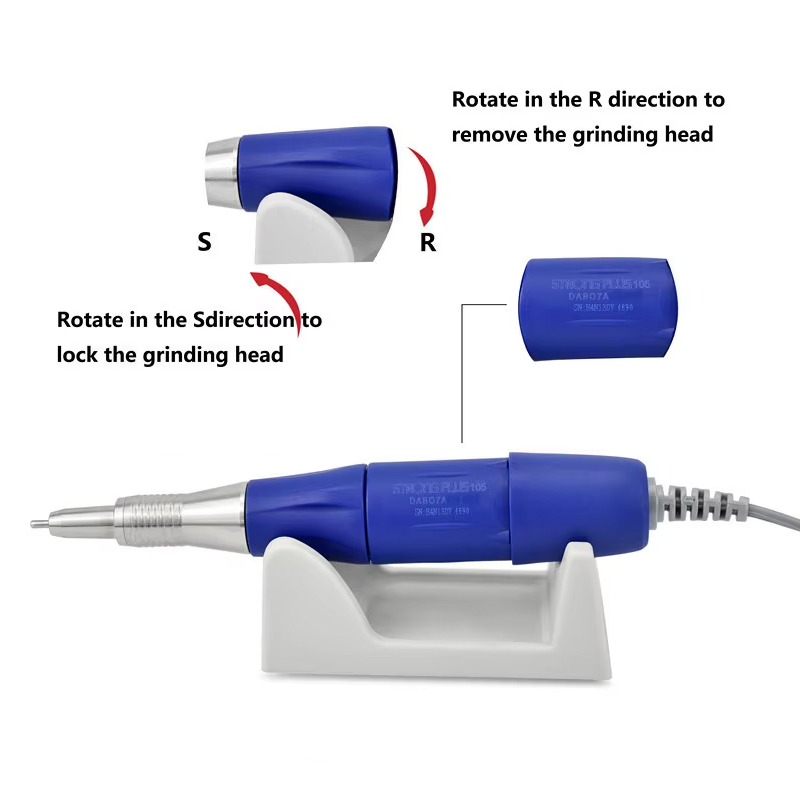 Micromotor Handpiece 40K RPM S - đánh giá và giá Nail Drill Machine