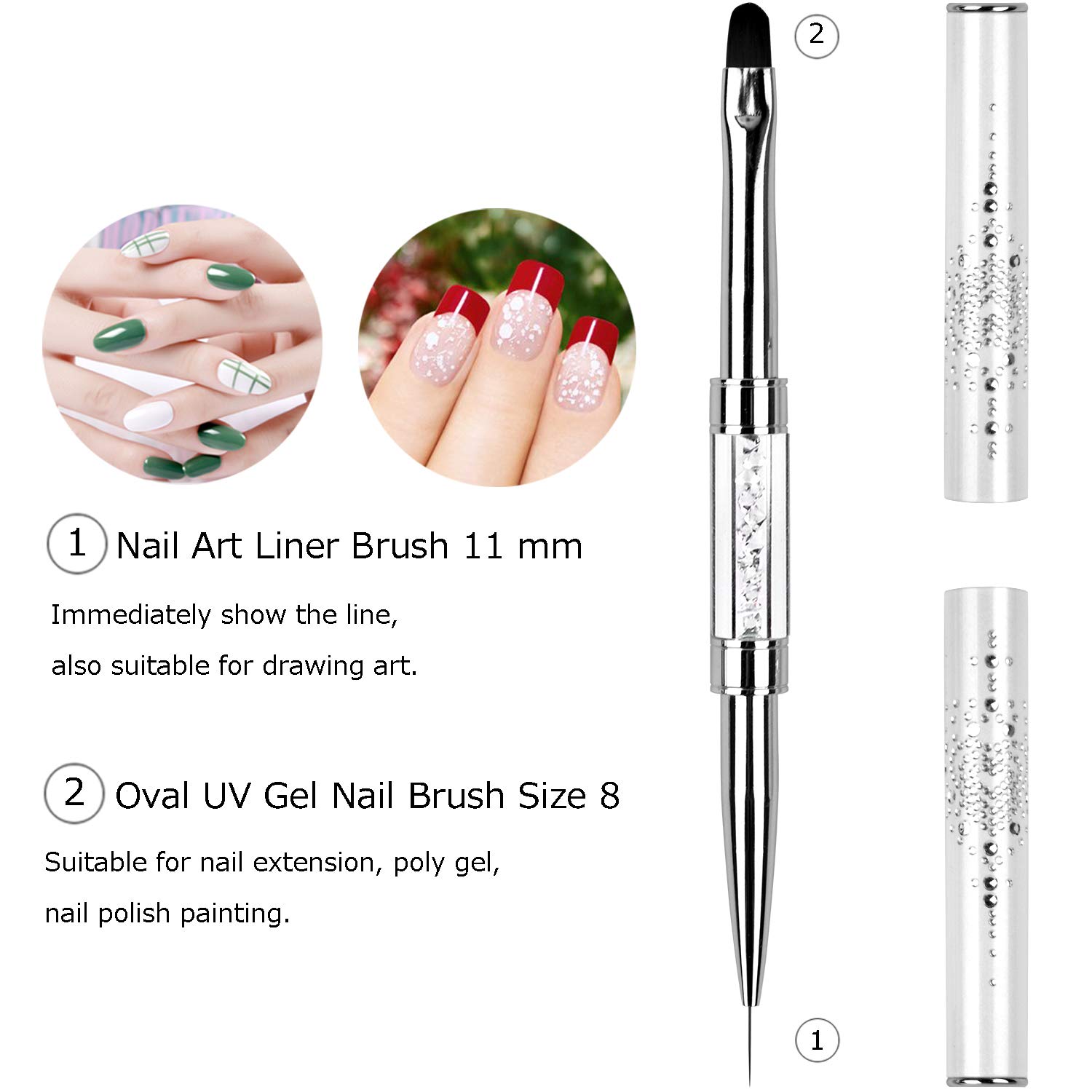1pcs Professional Dual-ended N - đánh giá và giá Nail Art Ombre