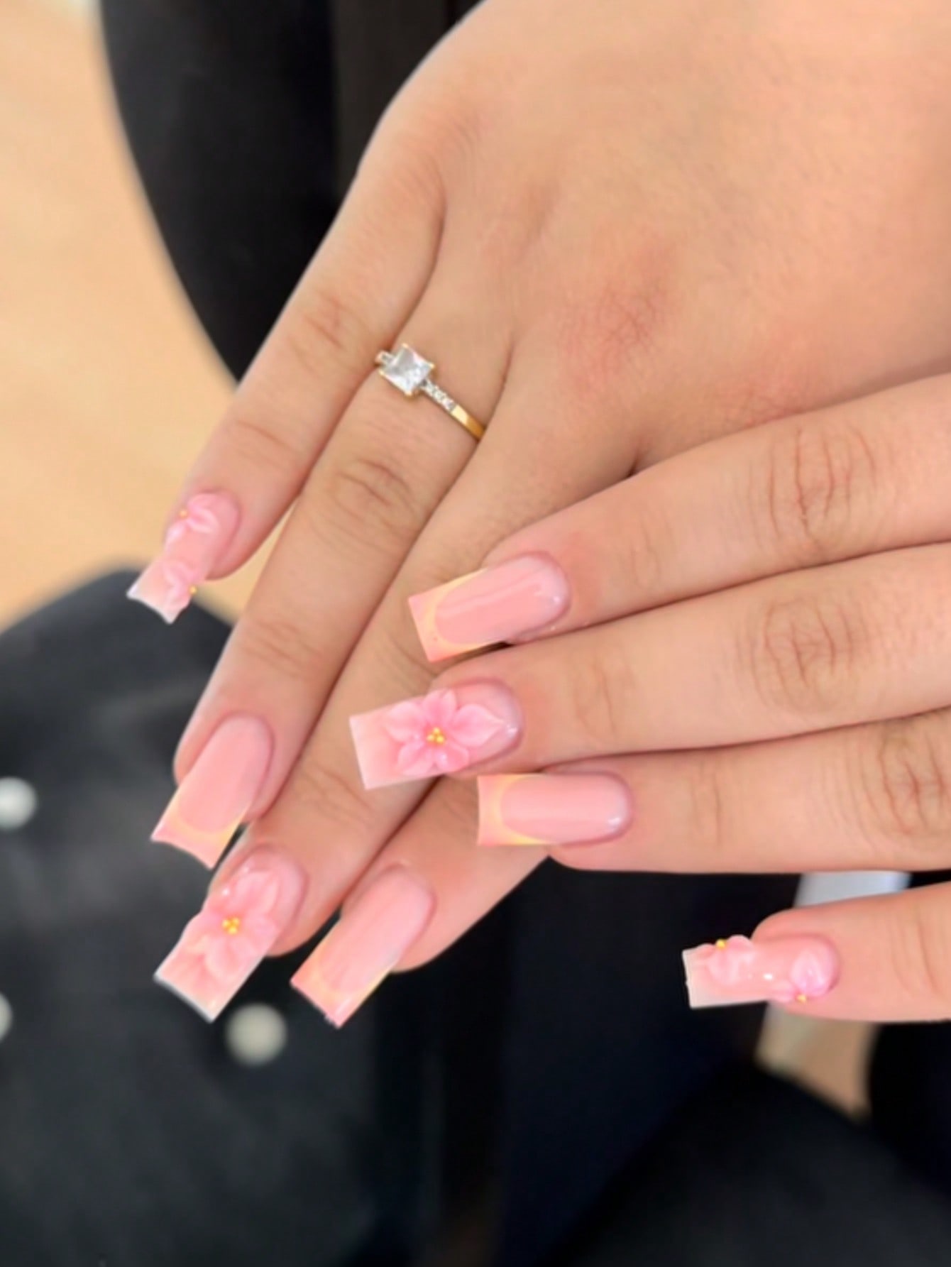 10 Pieces of Medium-Length Rec - đánh giá và giá Nail Art Pink