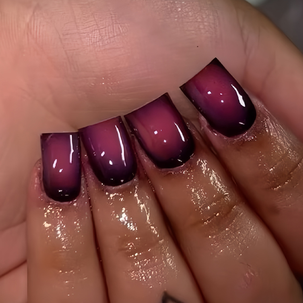 Short Square fake nails for wo - đánh giá và giá Nail Art Pink