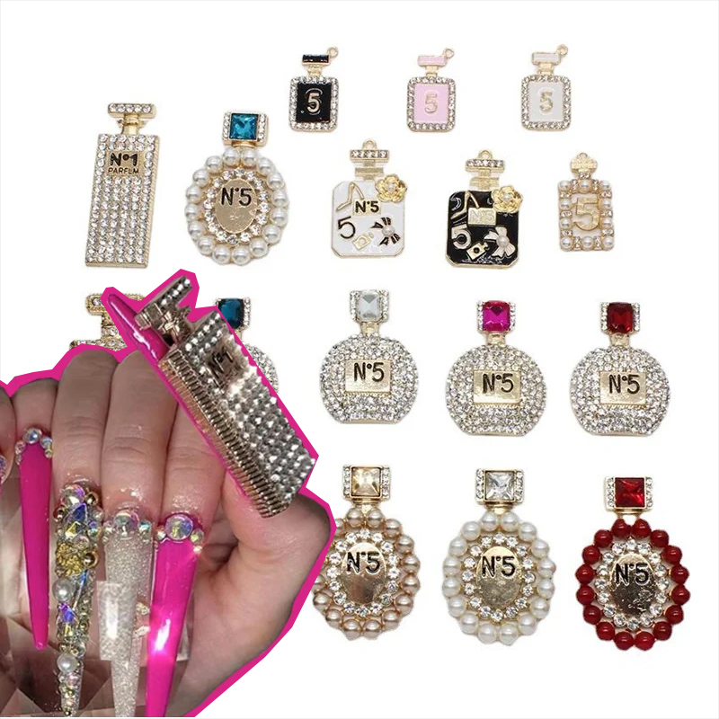 2PC Large Light Luxury Little  - đánh giá và giá Nail Art Valentines Day