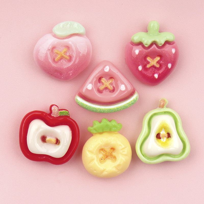 50/500pcs Mini Simulated Fruit - đánh giá và giá Nail Art Ombre