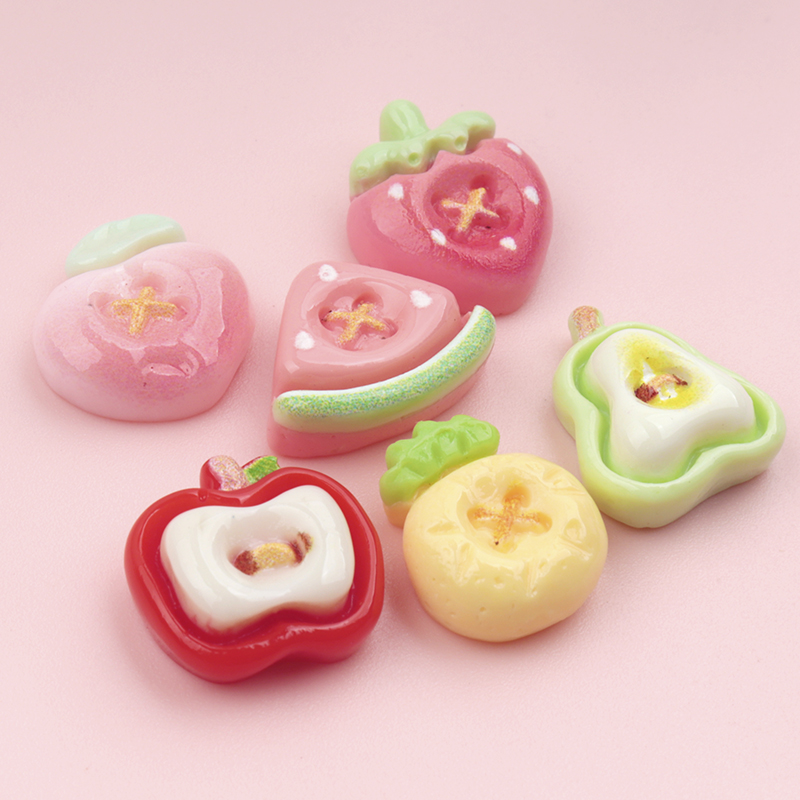 50/500pcs Mini Simulated Fruit - đánh giá và giá Nail Art Ombre