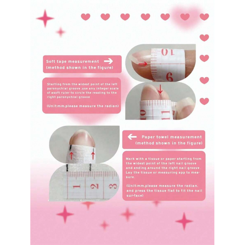 10pcs handmade pink press on n - đánh giá và giá Nail Art Pink