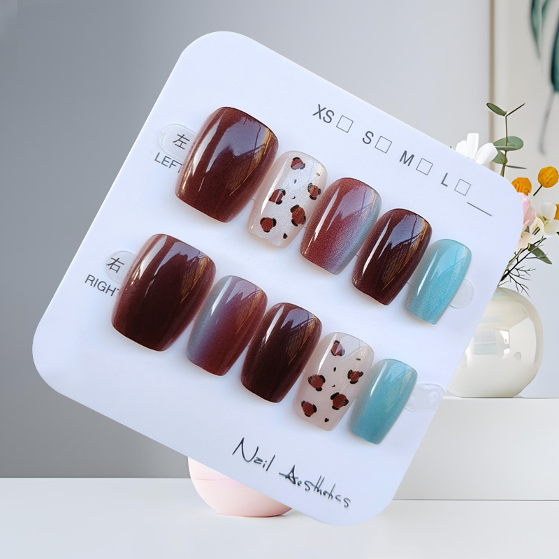 10Pcs Autumn Winter New Style  - đánh giá và giá Nail Art Press On